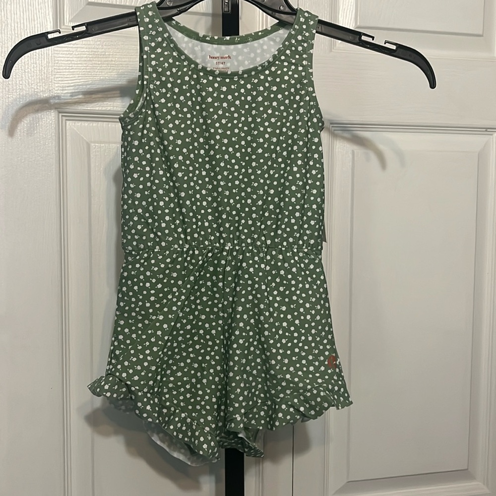 HONEY MARK KIDS SWIM ROMPER VARIOUS SIZES NWT HONEYMARK SWIM SUIT - Picture 1 of 5